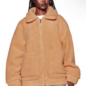 I.AM.GIA Tan Teddy Jacket